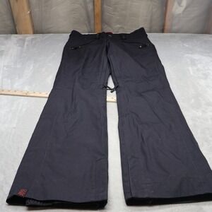 Bonfire Snow Pants Mens Medium Black Dry Level 1 Waterproof Tailored Fit 32x32